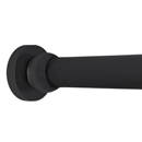 Contemporary Round - Shower Rod - Bronze