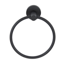 A8340 MB - Contemporary I - Towel Ring - Matte Black