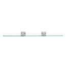 A8450-18 PN - Contemporary II - 18" Glass Shelf - Polished Nickel