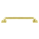 A8424 PB/NL - Contemporary II - 12" Grab Bar - Unlacquered Brass