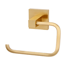 A8466 SB - Contemporary II - Euro Tissue Holder - Satin Brass