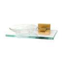 A8430 SB - Contemporary II - Soap Dish & Holder - Satin Brass