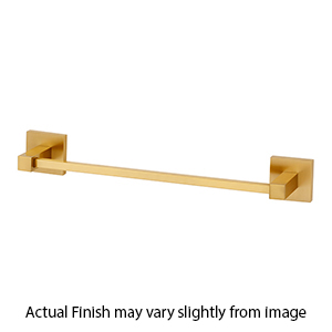 A8420-18 SB - Contemporary II - 18" Towel Bar - Satin Brass