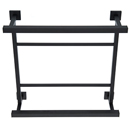 A8428-18 MB - Contemporary II - 18" Hospitality Towel Rack - Matte Black