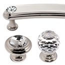 Swarovski Crystal I - Polished Nickel