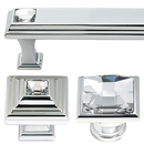 Swarovski Crystal II - Polished Chrome