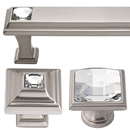 Swarovski Crystal II - Satin Nickel