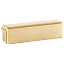 A986-3 - Cube - 3" Cup Pull - Satin Brass