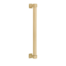 D985-12 - Cube - 12" Appliance Pull - Satin Brass