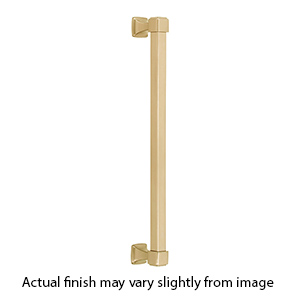 D985-18 - Cube - 18" Appliance Pull - Satin Brass