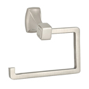 A6566 - Cube - Single Post Tissue Holder - Satin Nickel