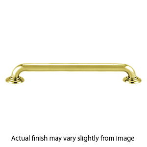 A9024 PB/NL - Embassy - 18" Grab Bar - Unlacquered Brass