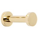 A8981 - Euro - 2.25" Robe Hook - Polished Brass