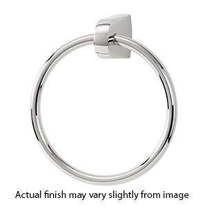 A8940 - Euro - Towel Ring - Polished Nickel