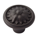 A1471 BRZ - Fiore - 1.25" Cabinet Knob - Bronze