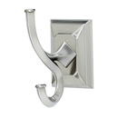 A7999 SN - Geometric - Robe Hook - Satin Nickel