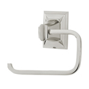 A7966 PN - Geometric - Single Post Tissue Holder - Polished Nickel