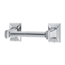 A7960 PC - Geometric - Tissue Holder - Polished Chrome