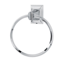 A7940 PC - Geometric - Towel Ring - Polished Chrome