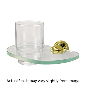 A8770 PB/NL - Infinity - Tumbler Holder - Unlacquered Brass