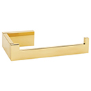 A6466R PB/NL - Linear - Right Hand Tissue Holder - Unlacquered Brass