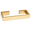 A6420-8 SB - Linear - 8" Towel Bar - Satin Brass