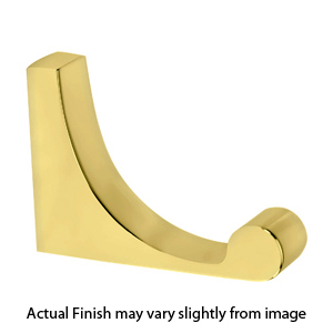 A6880 - Luna - Robe Hook - Unlacquered Brass