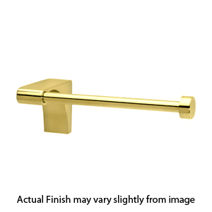 A6866L - Luna - Single Post Tissue Holder LH - Unlacquered Brass