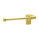 A6866R - Luna - Single Post Tissue Holder RH - Unlacquered Brass