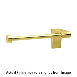 A6866R - Luna - Single Post Tissue Holder RH - Unlacquered Brass