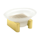 A6835 - Luna - Soap Dish - Unlacquered Brass