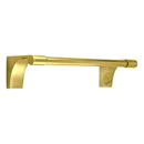 A6820-8 - Luna - 8" Guest Towel Bar - Unlacquered Brass