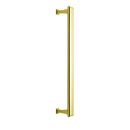 D310-12 PB/NL - Manhattan - 12" Appliance/Drawer Pull - Unlacquered Brass