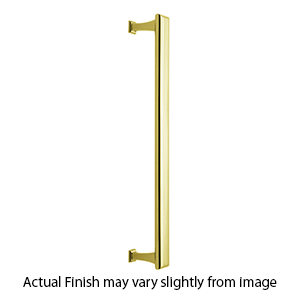 D310-12 PB/NL - Manhattan - 12" Appliance/Drawer Pull - Unlacquered Brass