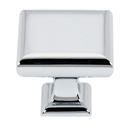 A310-1 PC - Manhattan - 1" Square Knob - Polished Chrome