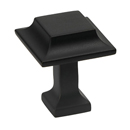 A950-1 MB - Millennium - 1" Square Knob - Matte Black