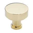 A716-34 - Moderne - 3/4" Cabinet Knob - Unlacquered Brass