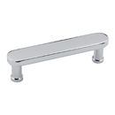 A717-3 - Moderne - 3" Cabinet Pull - Polished Chrome