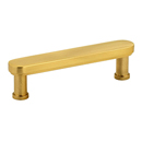 A717-3 - Moderne - 3" Cabinet Pull - Satin Brass