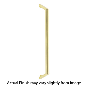 D427-18 PB/NL - Nicole - 18" Appliance Pull - Unlacquered Brass