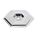 A425 PC - Nicole - Backplate for 1.25" Knob - Polished Chrome