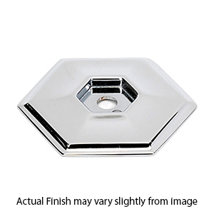 A425 PC - Nicole - Backplate for 1.25" Knob - Polished Chrome