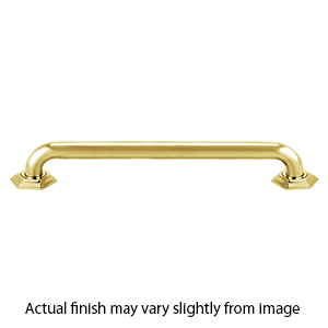 A7724/A0030 PB/NL - Nicole - 30" Grab Bar - Unlacquered Brass