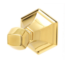 A7780 PB/NL - Nicole - Robe Hook - Unlacquered Brass