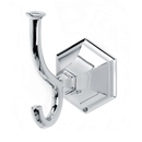 A7799 PC - Nicole - Double Robe Hook - Polished Chrome