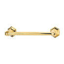 A7720-12 PB/NL - Nicole - 12" Towel Bar - Unlacquered Brass