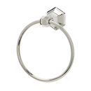 A7740 PN - Nicole - Towel Ring - Polished Nickel