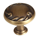 A3650-14 AEM - Ornate Collection - 1.25" Cabinet Knob - Antique English Matte