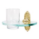 A8570 PB/NL - Ribbon & Reed - Tumbler Holder - Unlacquered Brass