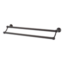 A6625-24 - Royale - 24" Double Towel Bar - Chocolate Bronze